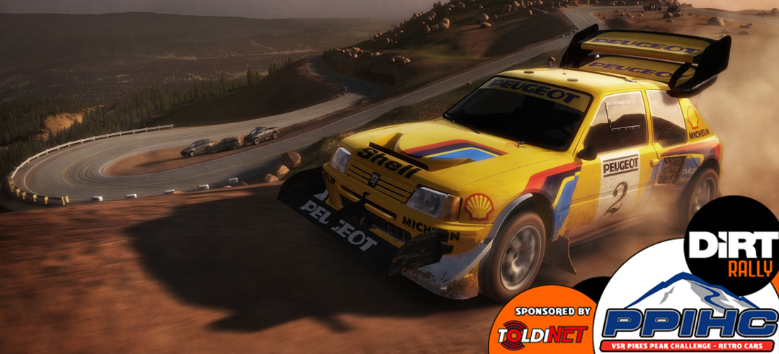 Hétvégén rajtol a VSR DiRT Rally Pikes Peak!