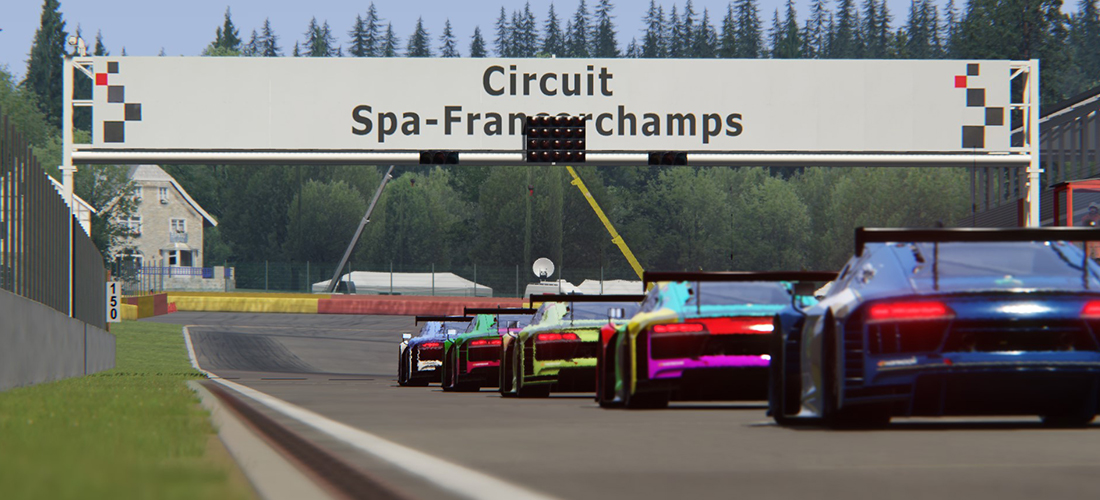 VRS ESPORT AUDI R8 LMS CUP: Spa FELVÉTEL